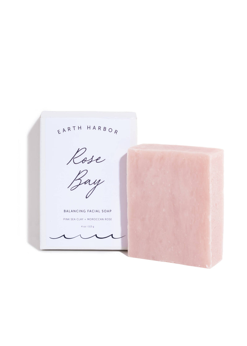 Rose Bay | Facial Soap with Pink Sea Clay + Rose