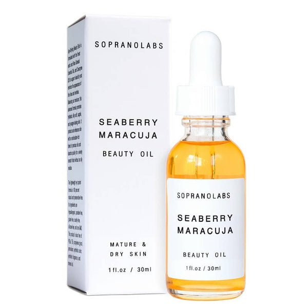SEABERRY MARACUJA Vegan Organic Natural Beauty Oil Serum