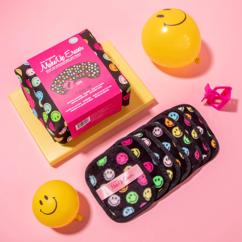 Smiley 7-Day Makeup Eraser Set | Limited Edition