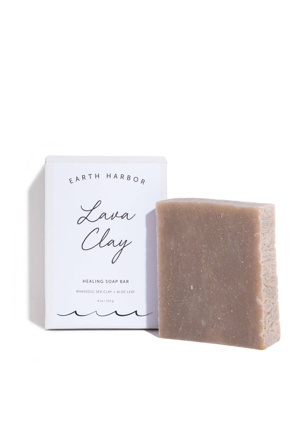 Lava Clay | Healing Soap with Sea Clay + Citrus Cream