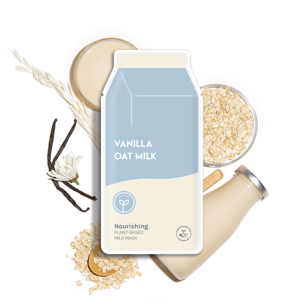 Biodegradable Sheet Mask | Vanilla Oat Milk Nourishing & Plant-Based