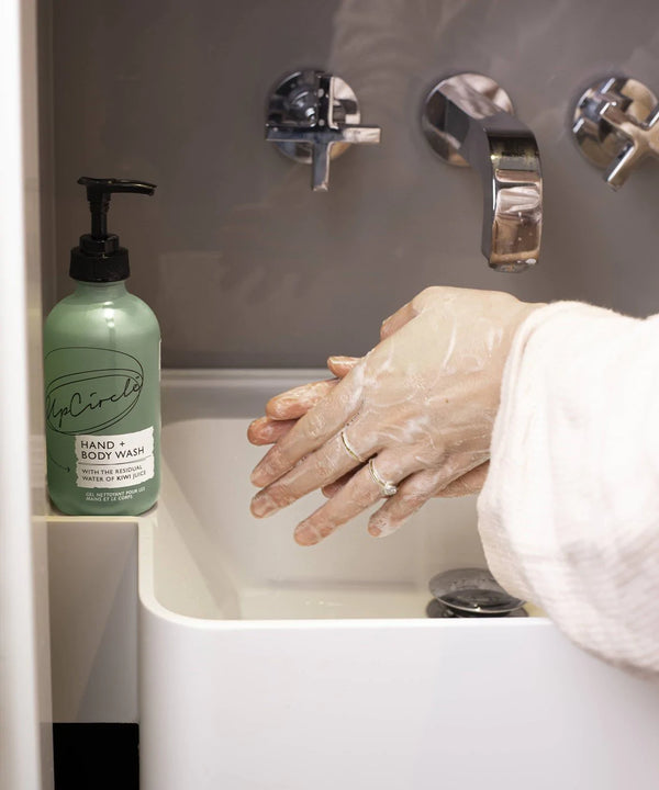 Hand + Body Wash With Lemongrass + Kiwi