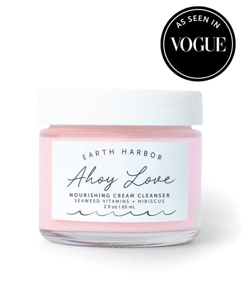 Ahoy Love | Cream Cleanser with Hibiscus + Green Tea