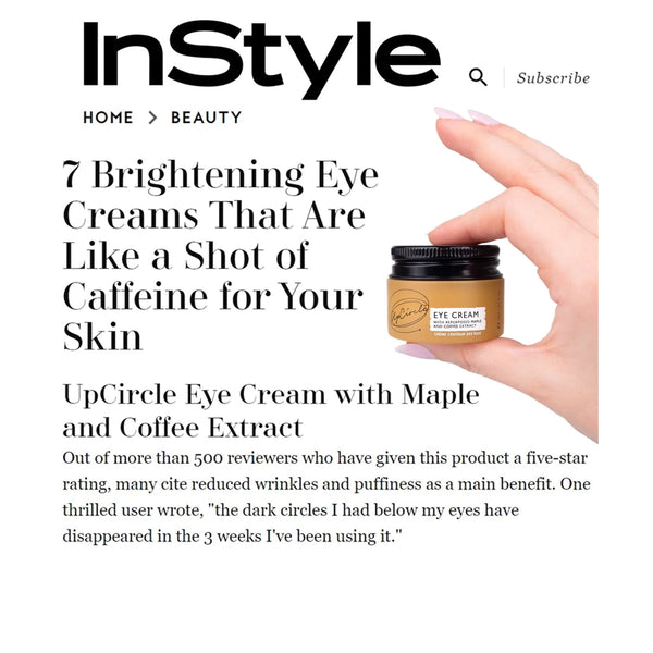 Eye Cream with Coffee And Maple Extract