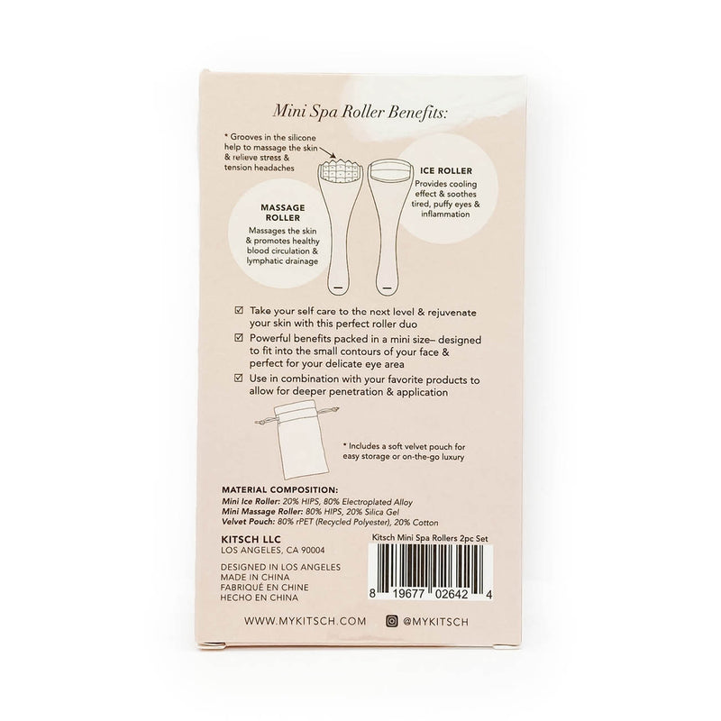 Mini Eye & Face Rollers 2pc Set