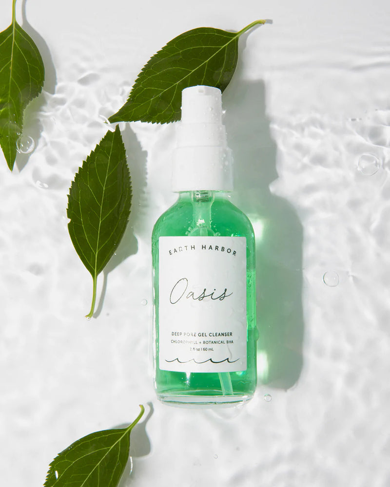 Oasis | Deep Pore Gel Cleanser | Chlorophyll + Botanical BHA