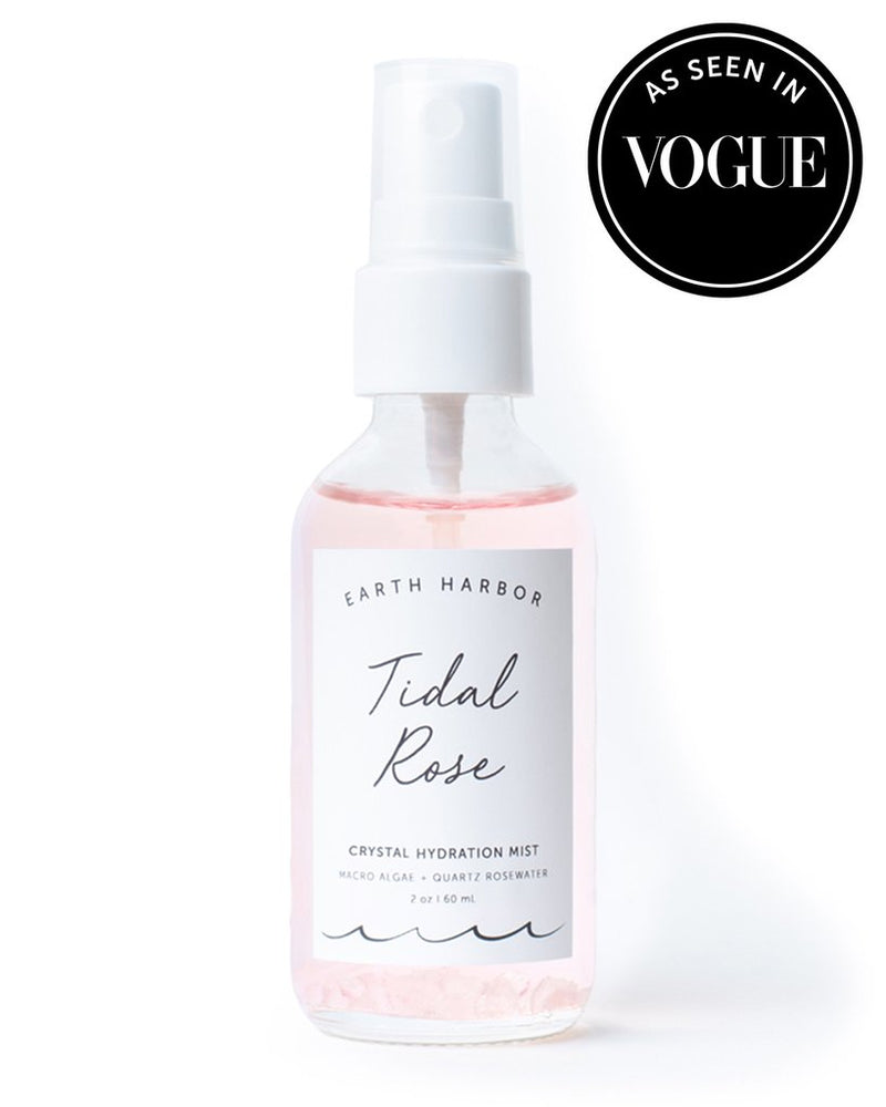 Tidal Rose | Rose Water + Rose Quartz Hydration